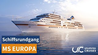 MS EUROPA  Schiffsrundgang [upl. by Lime]