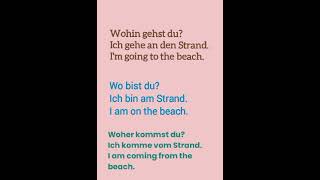 Wohin wo und woher  German prepositions [upl. by Irtemed326]