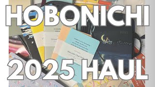 2025 Hobonichi Planner Haul and Unboxing [upl. by Daisie]