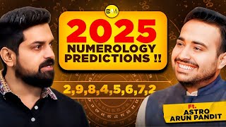 Universal Year Number 1 to 9 Numerology2025 Predictions Money amp Success ⁠ astroarunpandit [upl. by Lashoh]