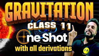 GRAVITATION ONE SHOT PHYISCS  Class 11 Physics NCERT Explanation with Ashu Sir Science and Fun [upl. by Atileda599]