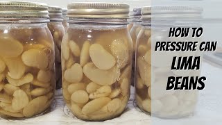 Canning Lima Beans with Forjars Lids [upl. by Kaylyn]