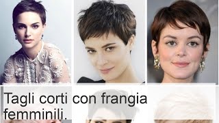 Tagli di capelli corti con frangia per ragazze e donne con viso tondo [upl. by Lletniuq845]