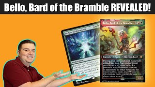 Bloomburrow Precon Commanders Revealed  Bello Bard of the Brambles  Animated Army Precon Deck [upl. by Hagar]