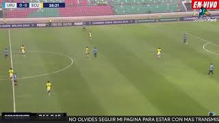 🟢URUGUAY vs ECUADOR EN VIVO🟢SUDAMERICANO 2024 SUB 15 [upl. by Slavic]