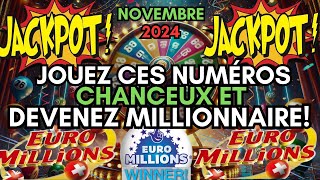 Numéros Chanceux de Loterie pour chaque Signe du Zodiaque  Novembre 2024 [upl. by Botti688]