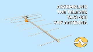 How to Assemble the Televes 106501 Yagi BIII Antenna [upl. by Lagas]