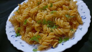 Tangy Masala Pasta with a Desi Touch  Quick Recipe [upl. by Gill]