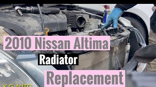 2010 Nissan Altima Radiator Replacement [upl. by Teodoor]