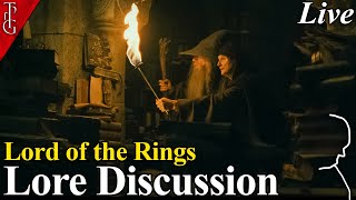 Discussing the Lore of Lord of the Rings  Ask your LotR Lore Questions  Livestream Lore QampA [upl. by Dnalloh88]