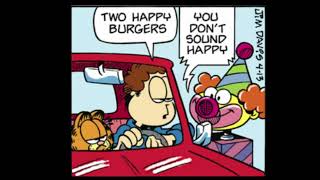 Happy Burgers Garfield Comic Dub [upl. by Stefano]