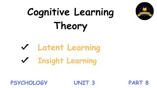 Psychology Unit 3 Cognitive Learning Theory  In Thok Naath [upl. by Kimura]