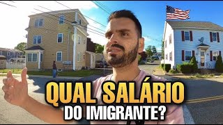 QUANTO GANHA OS IMIGRANTES NOS ESTADOS UNIDOS [upl. by Dimond]