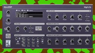 Highlife Sampler 100 FREE By discoDSP💥ฟรี [upl. by Adyeren757]