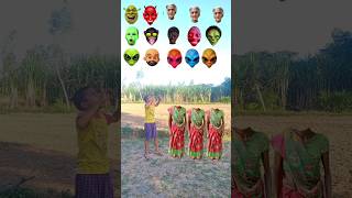 tu radha meri main shyam tera song with equal old buddhi amp me correct head matching shorts funny [upl. by Llennor]