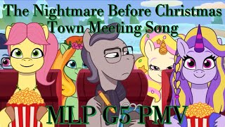 The Nightmare Before Christmas Town Meeting Song MLP G5 PMV [upl. by Coulson124]