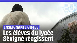 Enseignante giflée à Tourcoing  Des élèves réagissent [upl. by Aihcats343]