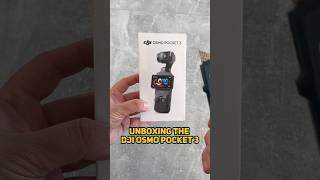 👀 Unboxing The DJI Osmo Pocket 3 Camera 🎥 DJI DJIOsmoPocket3 [upl. by Sihtam]