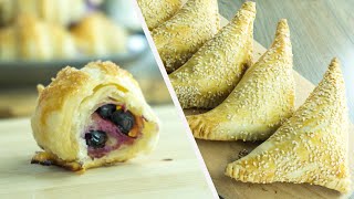 101 Puff Pastry recipe Ideas  Easy Dessert ideas [upl. by Inga994]