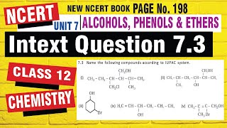 intext question 73 chemistry class 12  intext question 73 class 12  alcohol phenol ether [upl. by Nisa]