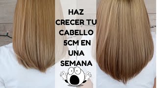 HAZ CRECER TU CABELLO 5CM CON ACEITE DE OLIVA EN UNA SEMANA😱 FUNCIONA  MODO MAYA DIY [upl. by Bonnibelle]