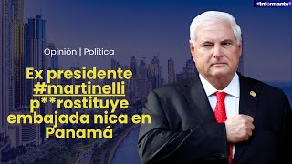 Ex presidente martinelli prostituye embajada nica en Panamá [upl. by Dachi]