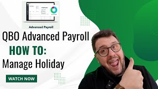 Manage Employee Holidays in a breeze  with QuickBooks Advance Payroll [upl. by Adah]