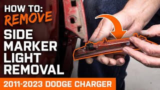 How to Remove Stock Side Lights  20112023 Charger [upl. by Veator]