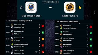 SuperSport United vs Kaizer Chiefs [upl. by Alenas]