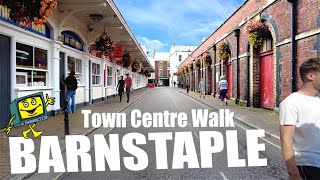 BARNSTAPLE Devon September 2021  Town Centre Walk 4K [upl. by Morgan]