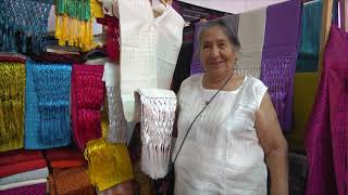 Rebozos de Comitán Chiapas en el Festival Tápame con tu Rebozo MNCP [upl. by Doralynn]