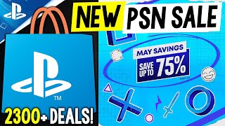 MASSIVE NEW PSN SALE PlayStation MAY SAVINGS SALE 2024  2300 Deals NEW PlayStation Game Deals [upl. by Cyndia]