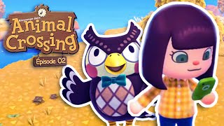 Thibou est là   Animal Crossing  New Horizons 02 [upl. by Affra386]