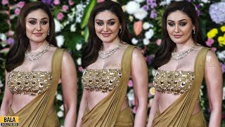 Shefali Jariwala Oozing Hotness In Golden Saree at Ekta Kapoor Diwali Party 2024 [upl. by Miof Mela284]