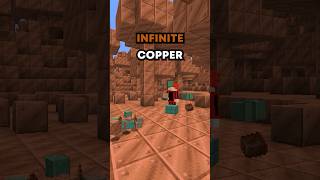 Infinite copper in Minecraft  minecraft gaming minecraftbuilding viralshorts [upl. by Medlin736]