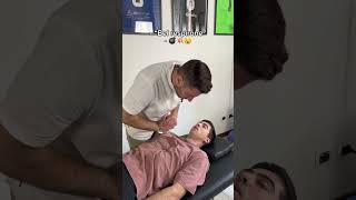 Trattamento del diaframma 👨🏻‍💼 osteopata osteopatia thrust asmr [upl. by Lalitta873]