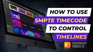 ProPresenter 710 Tutorial How to use SMPTE timecode to control timelines [upl. by Ellswerth367]