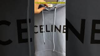 Comfortable wearCELINE COTTON FLEECE LOOSE HOODIE from BOOTSFY shirts shirt celine hoodie [upl. by Golden]