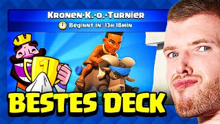 😱🥇DAS 1 BESTE DECK für das KRONEN KO TURNIER einfach amp OP  Clash Royale Deutsch [upl. by Bakeman]