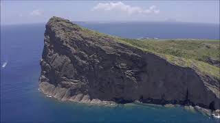 At the Top  Coin De Mire Island  Mauritius  Gopro amp DJI Drone [upl. by Ahsain]