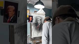 Amazing art  Great artwork  Donald Trump Sketch art artwork [upl. by Gylys737]