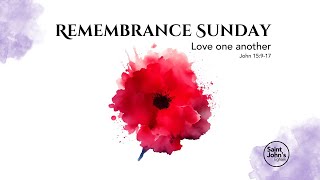 Sunday Morning Remembrance Service  10th November 2024 [upl. by Trilley]