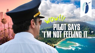 Pilot says quotIm Not Feeling Itquot And Hes RIGHT [upl. by Neelhsa]