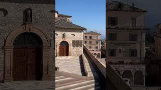 The MOST Beautiful Town in Italy Umbria  Assisi travelshorts [upl. by Manvell]