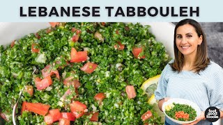 Lebanese Tabbouleh Salad  Great Ramadan Recipe [upl. by Nosrac]