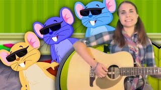 three blind mice  nursery rhymes  kids songs  baby videos [upl. by Eibor]