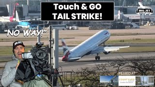 UNITED 767 WINDSHEAR TOGA AT LONDON HEATHROW  FULL VIDEO 😯💨💪🏻 [upl. by Silyhp789]