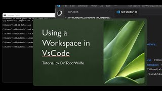 VsCode Tutorial How to use a workspace to manage multiple projects at the same time [upl. by Eyk]