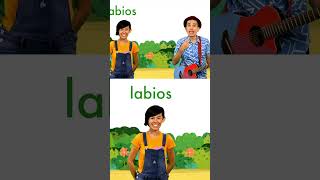 Palabras con la LETRA L 🦁 123andres musicainfantil costume halloween disfraz short shortvideo [upl. by Ernaline511]