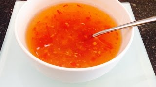 Super Easy Quick Vietnamese Dipping Sauce Nước Chấm Nước Mắm English [upl. by Codel474]